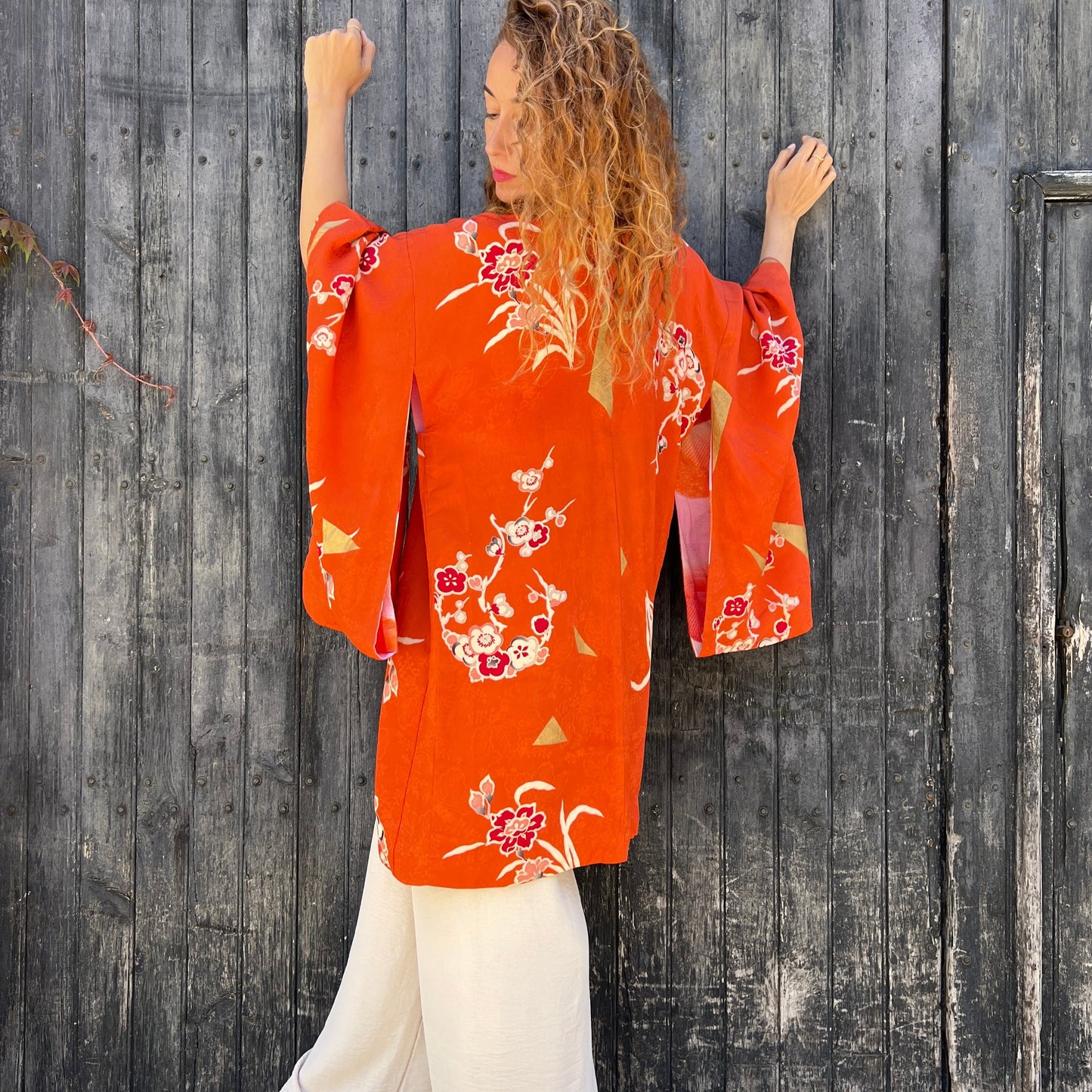 Kimono Jacket Orange Palace